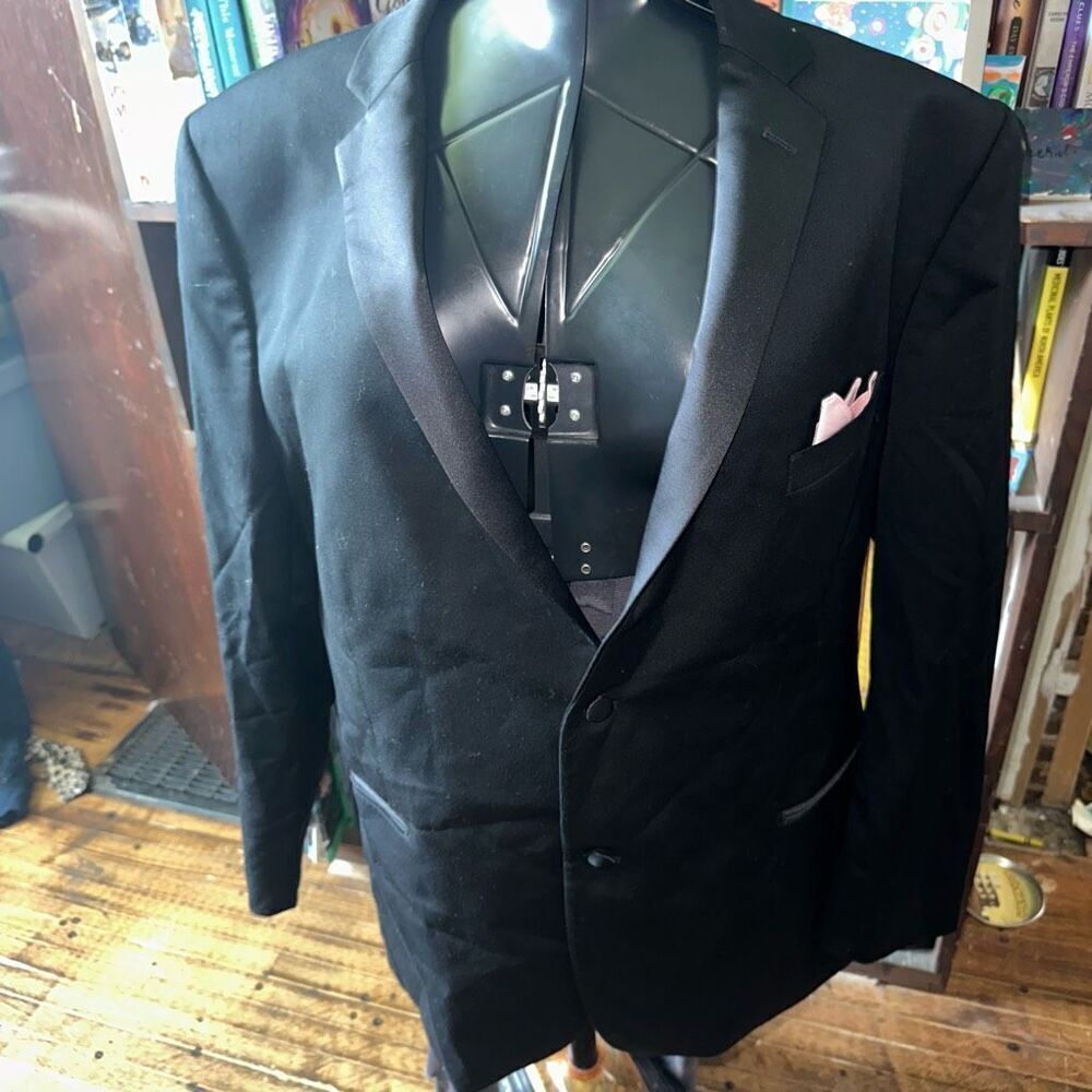 Ike Evening Super 120’s Slim Fit 48r Classic Tuxedo Jacket